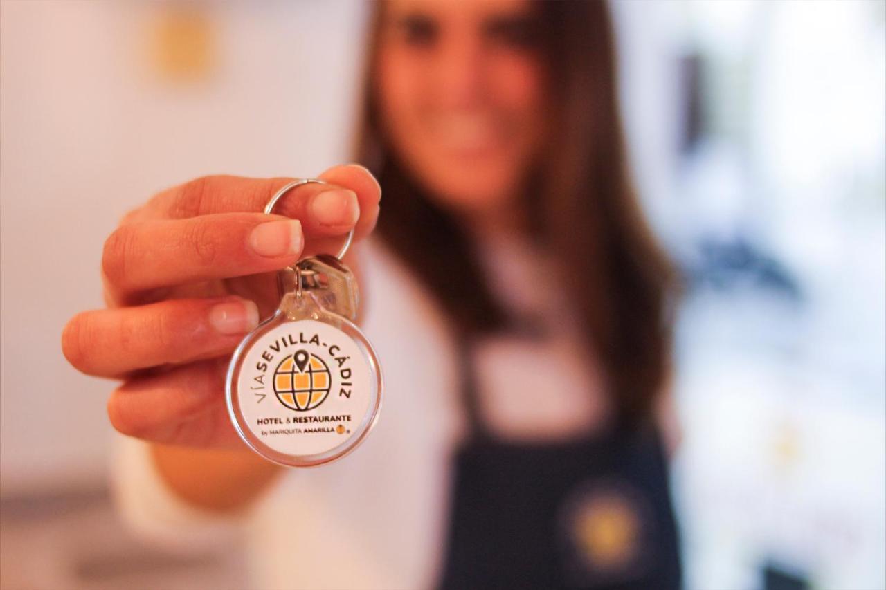 Hotel Restaurante Via Sevilla - Cadiz By Ma 22 Puntos El Cuervo  Eksteriør bilde